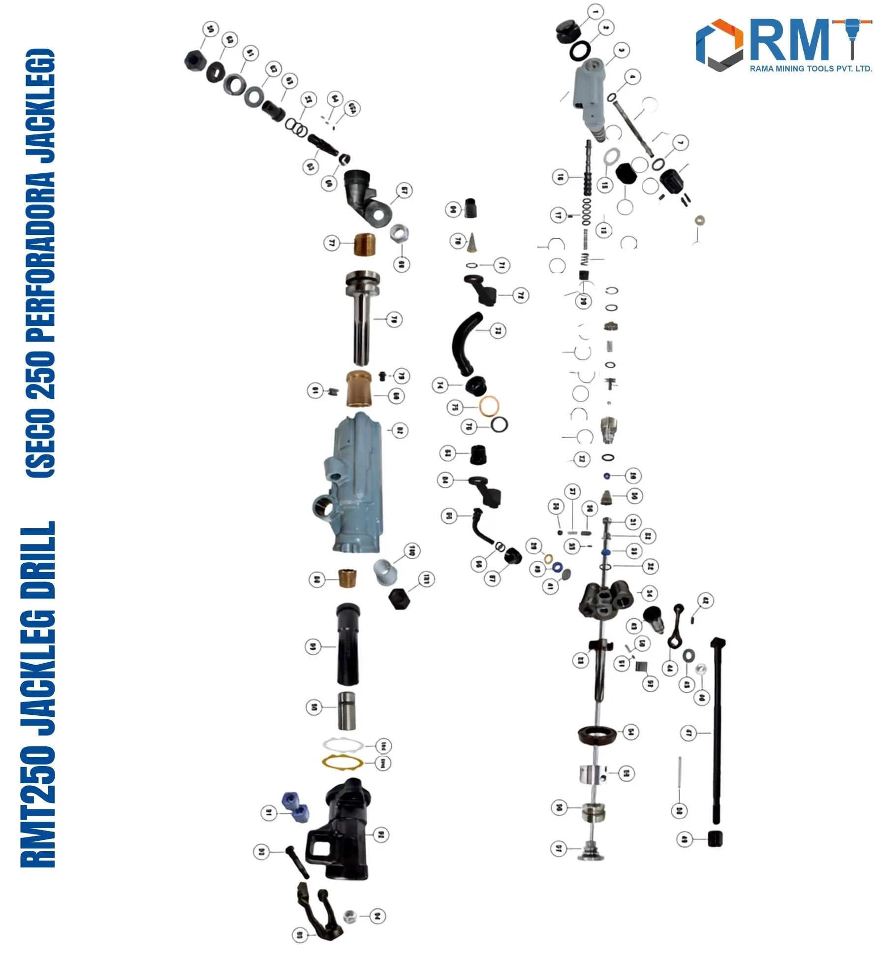RMT S250 - Jackleg Drill